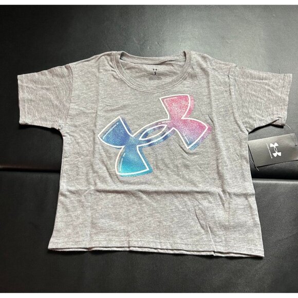 NWT Under Armour Glitter Athletic Set Girls Size 5 - Picture 2 of 3